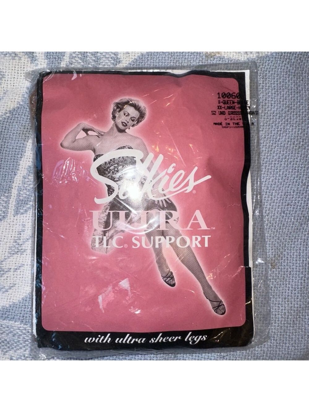 NOS Vintage Women’s XX-Large Silkies Ultra Control Top Honey Color Pantyhose